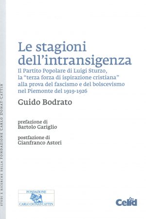 Copertina Lestagioni dell'intransigenza - Bodrato