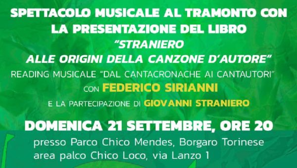 321 LOCANDINA 21 SETTEMBRE BORGARO PROG. STRANIERO